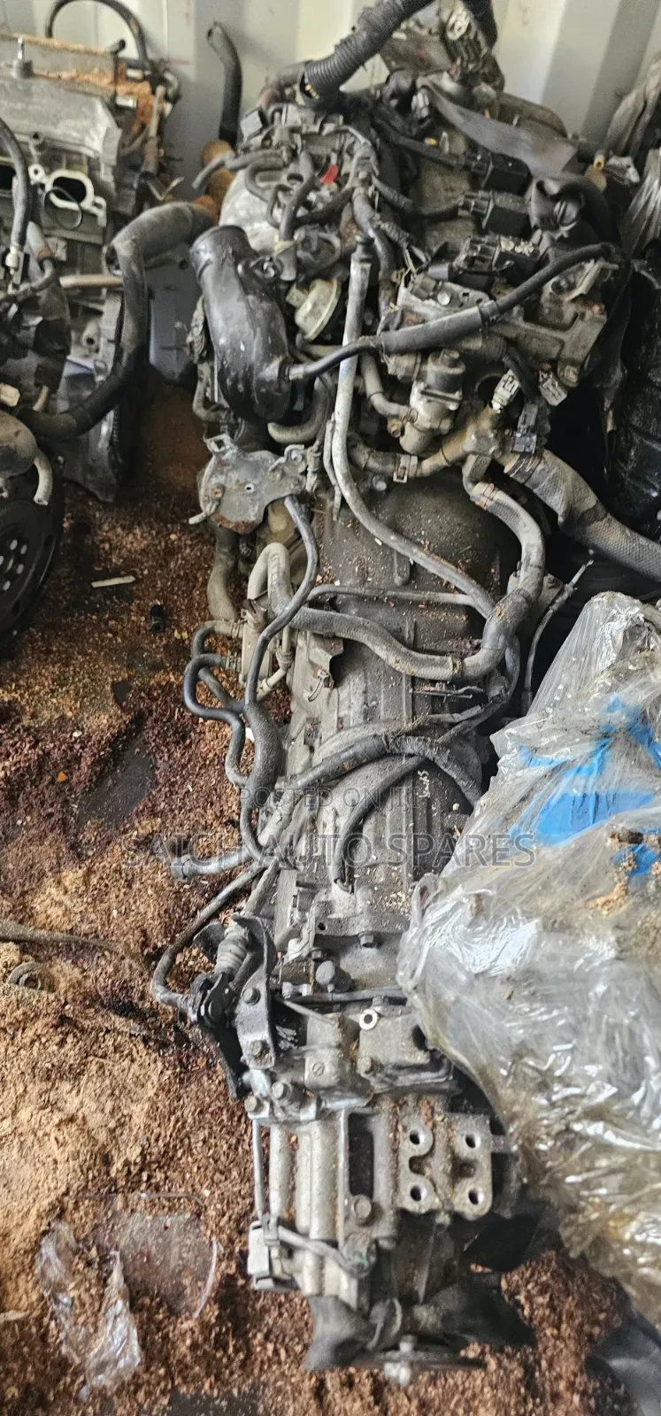 L8 Mazda Bongo Complete Engine No Dipstick With Gearbox