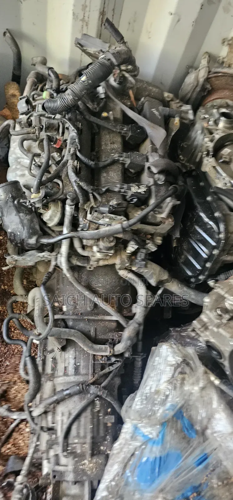L8 Mazda Bongo Complete Engine No Dipstick With Gearbox