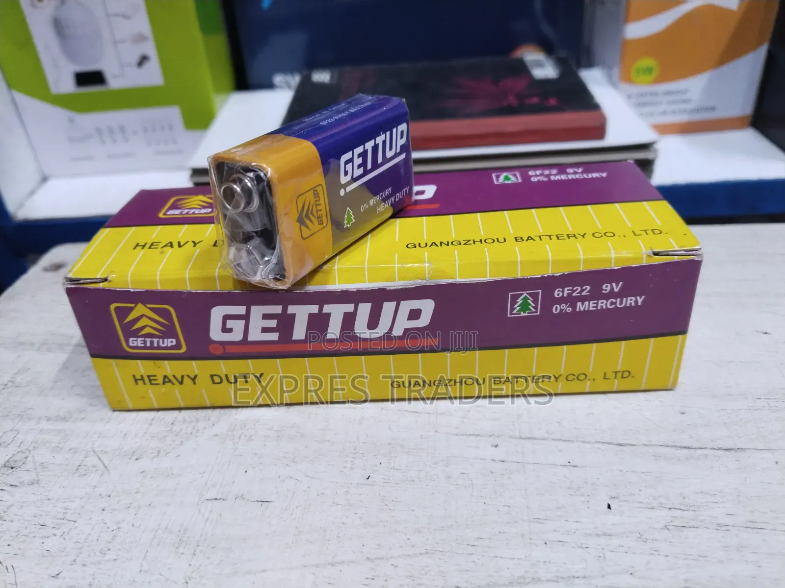 9 v Gettop Battery Pack