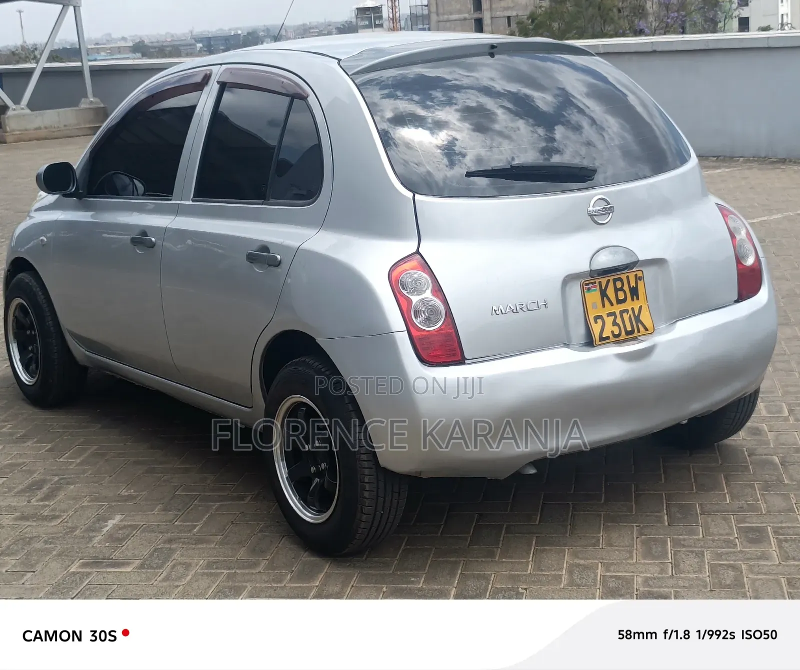 Nissan March 2006 Silver