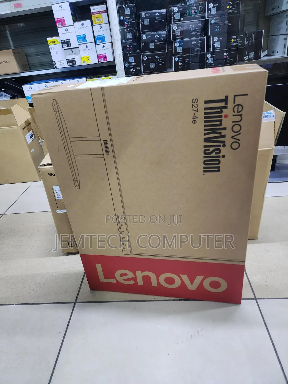 Lenovo 27" FHD Monitor S27-4e 27.0'' Monitor IPS Panel 100Hz