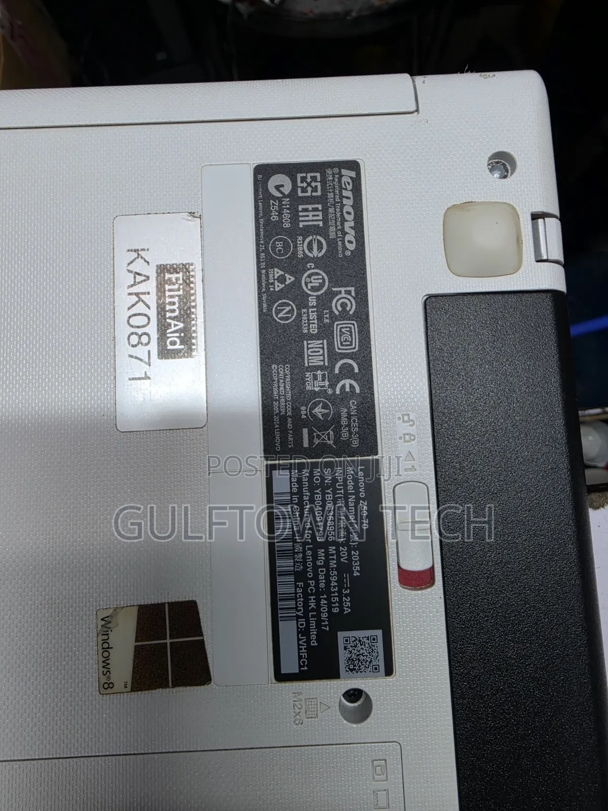 Laptop Lenovo Z50-70 8GB Intel Core i7 HDD 1T