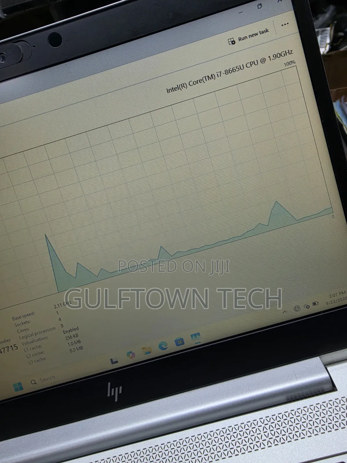 Laptop HP EliteBook 840 G6 8GB Intel Core i7 SSD 256GB