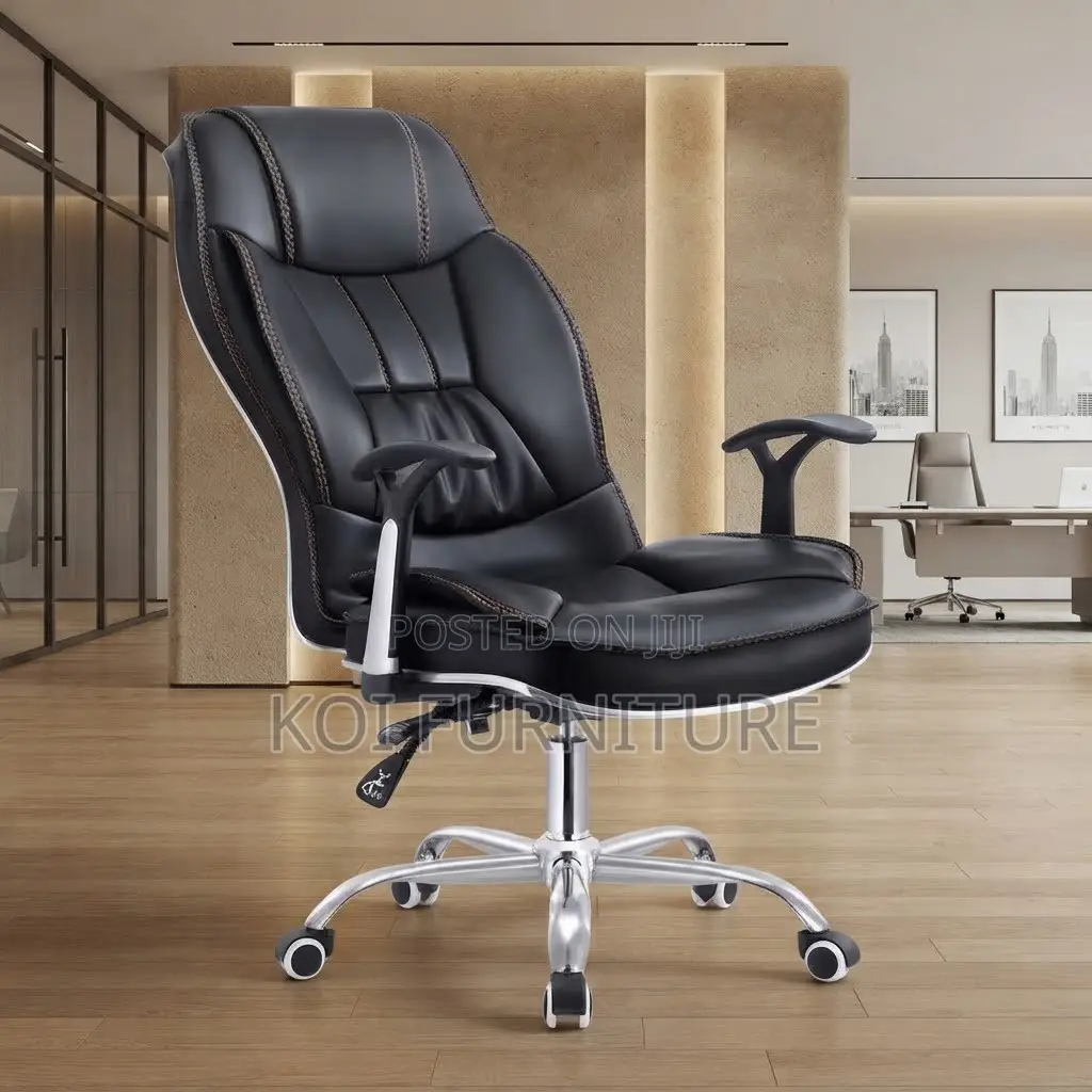 Office Chairs; Leather Executive Modern Recliner Office Chairs