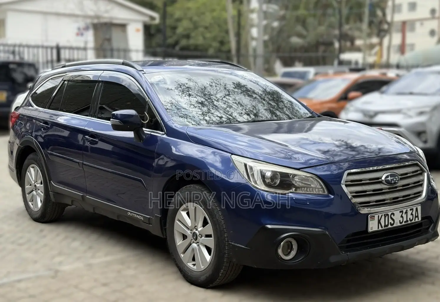 Subaru Outback 2017 Blue