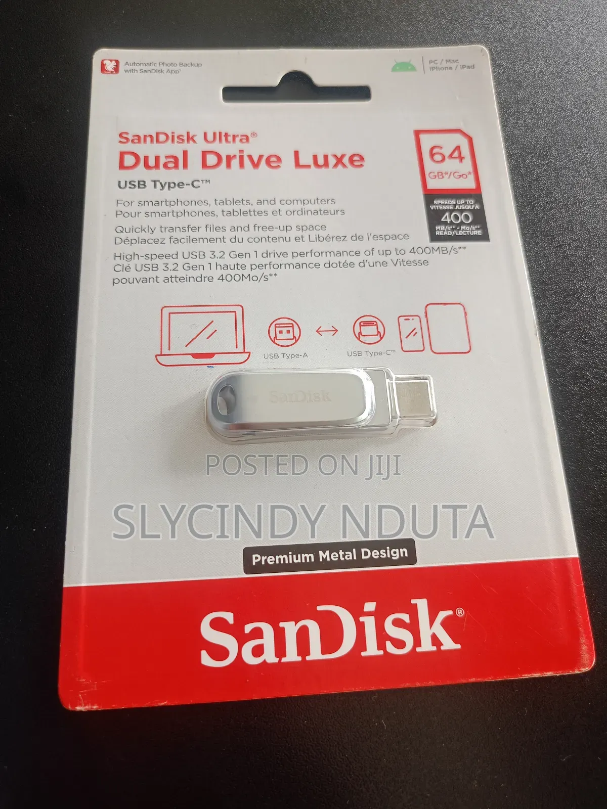 SanDisk Ultra Dual Drive Luxe 64GB
