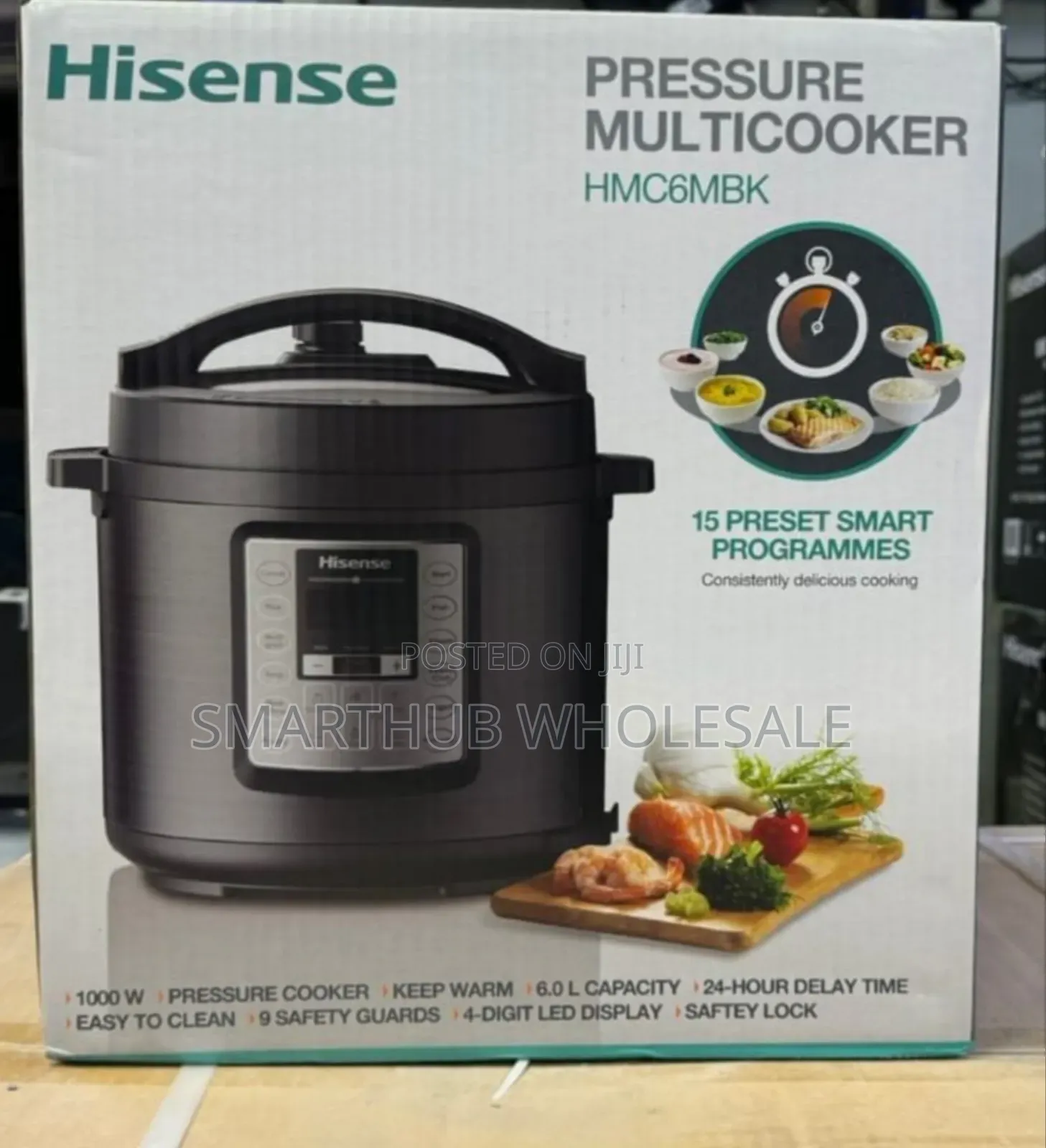 Hisense Pressure Cooker 6 Liters 6-in-1 Multi Cooker