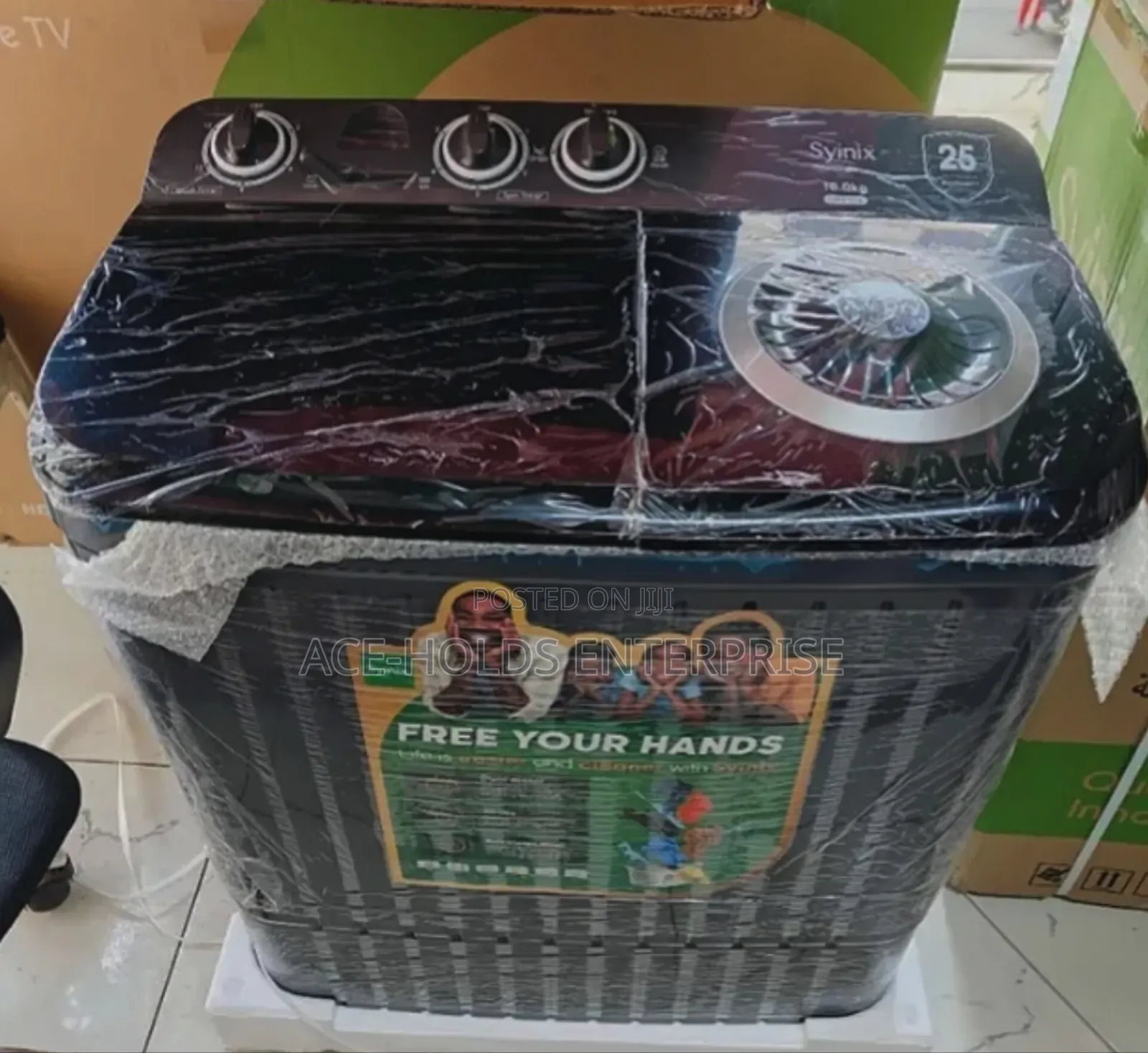 10kgs Twin Tub Washing Machine - Syinix Top Loading
