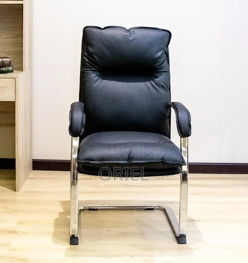 Executive Leather Visitor Chair Kenya – Premium Office Guest Seating