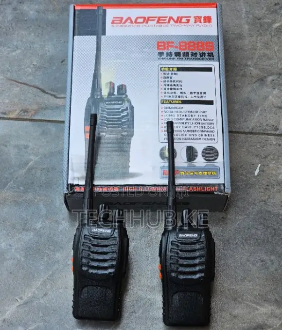 BF-888S Baofeng 5KM Portable Two Way Radio Walkie Talkie Transceiver