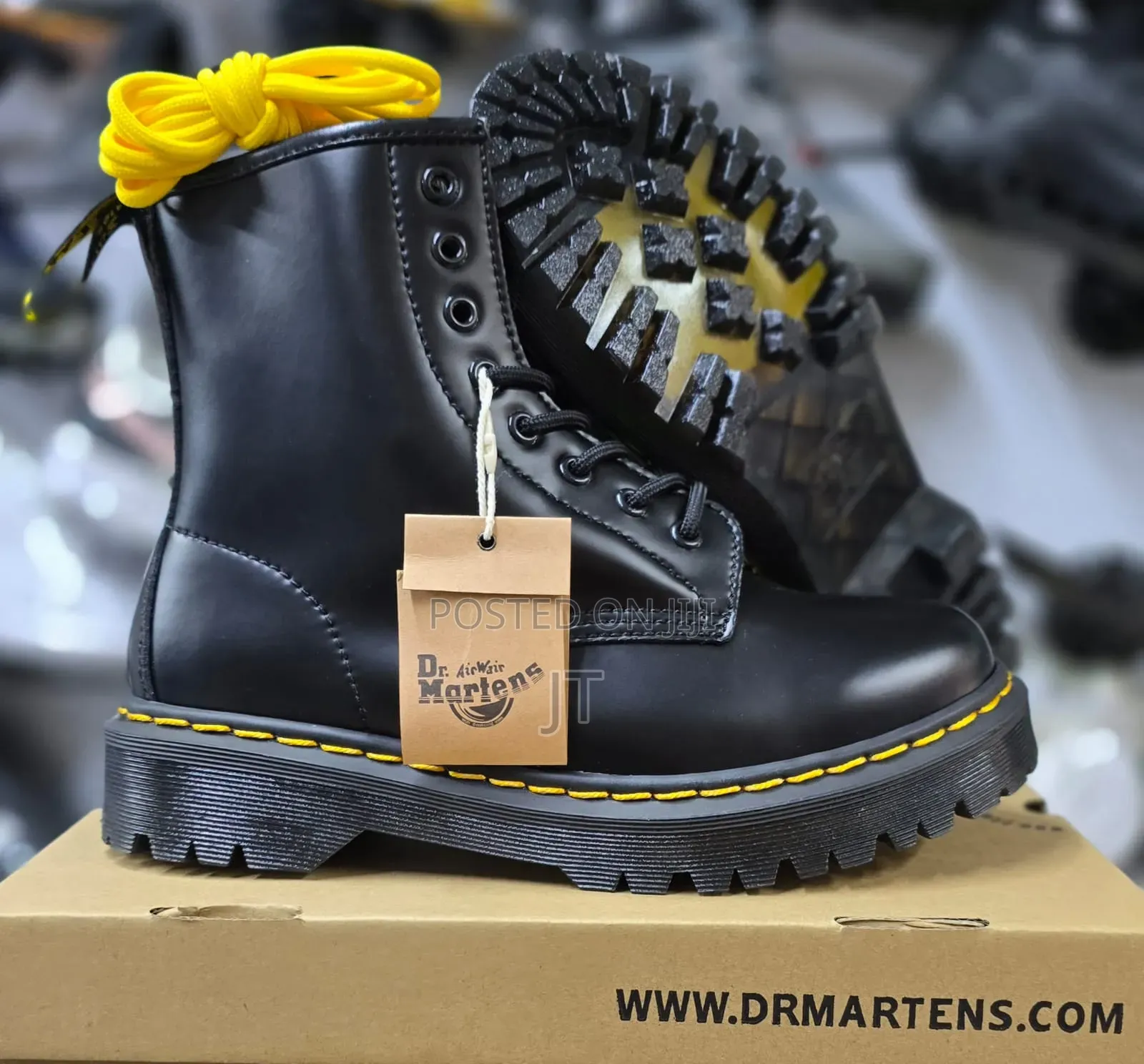 Dr. Martens 1460 Bex Boots (Single Sole) Sizes 37_45