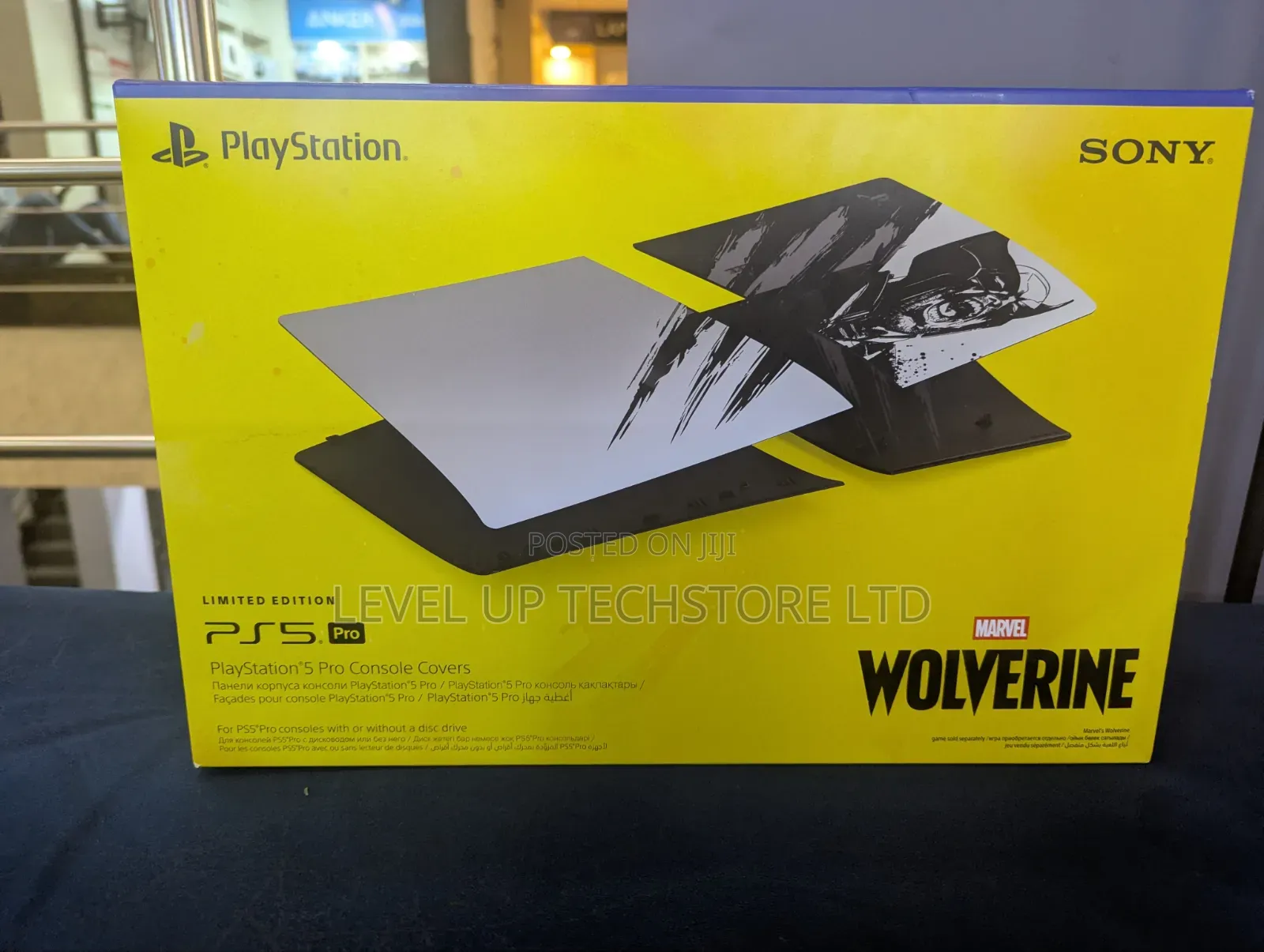 PS5 Pro Plate – Marvel’s Wolverine Battle Yellow Limited Edition