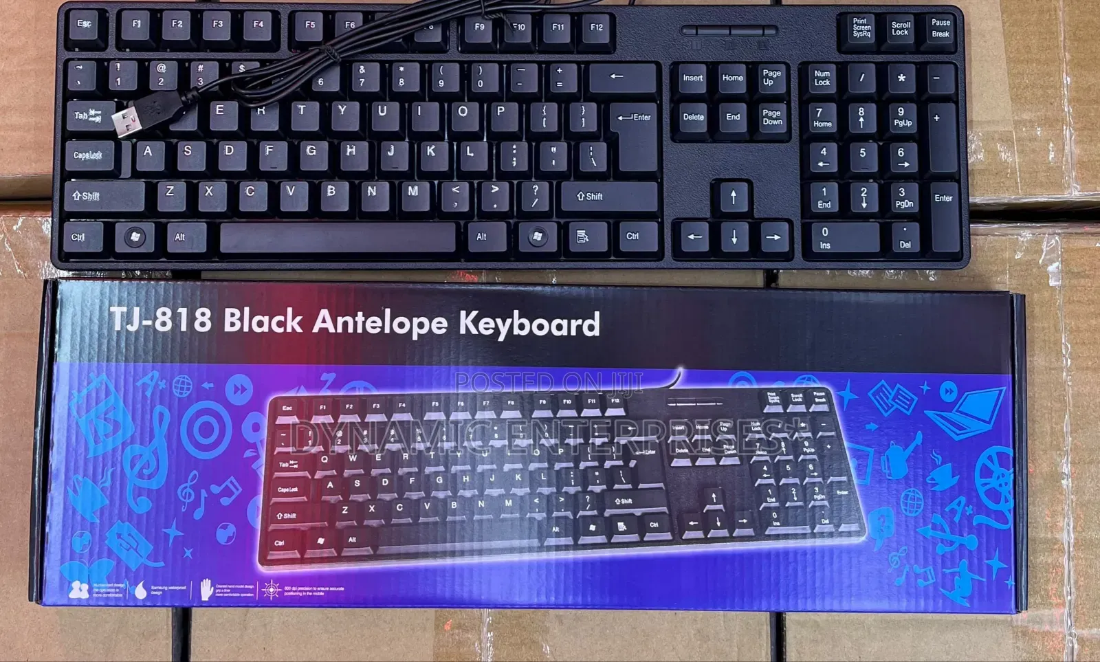 Black Antelope Keyboard Wired
