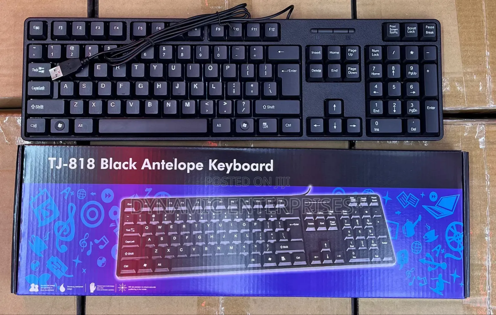 Black Antelope Keyboard Wired