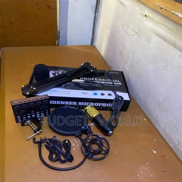 V8s Sound Card + BM800 Mic Set for Music/Recording Live Streaming