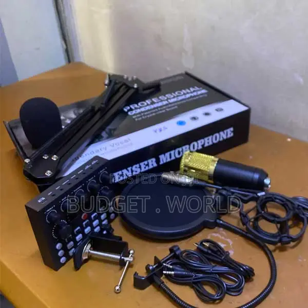 < Microphone Kit With V8S BM-800 Professional Condenser