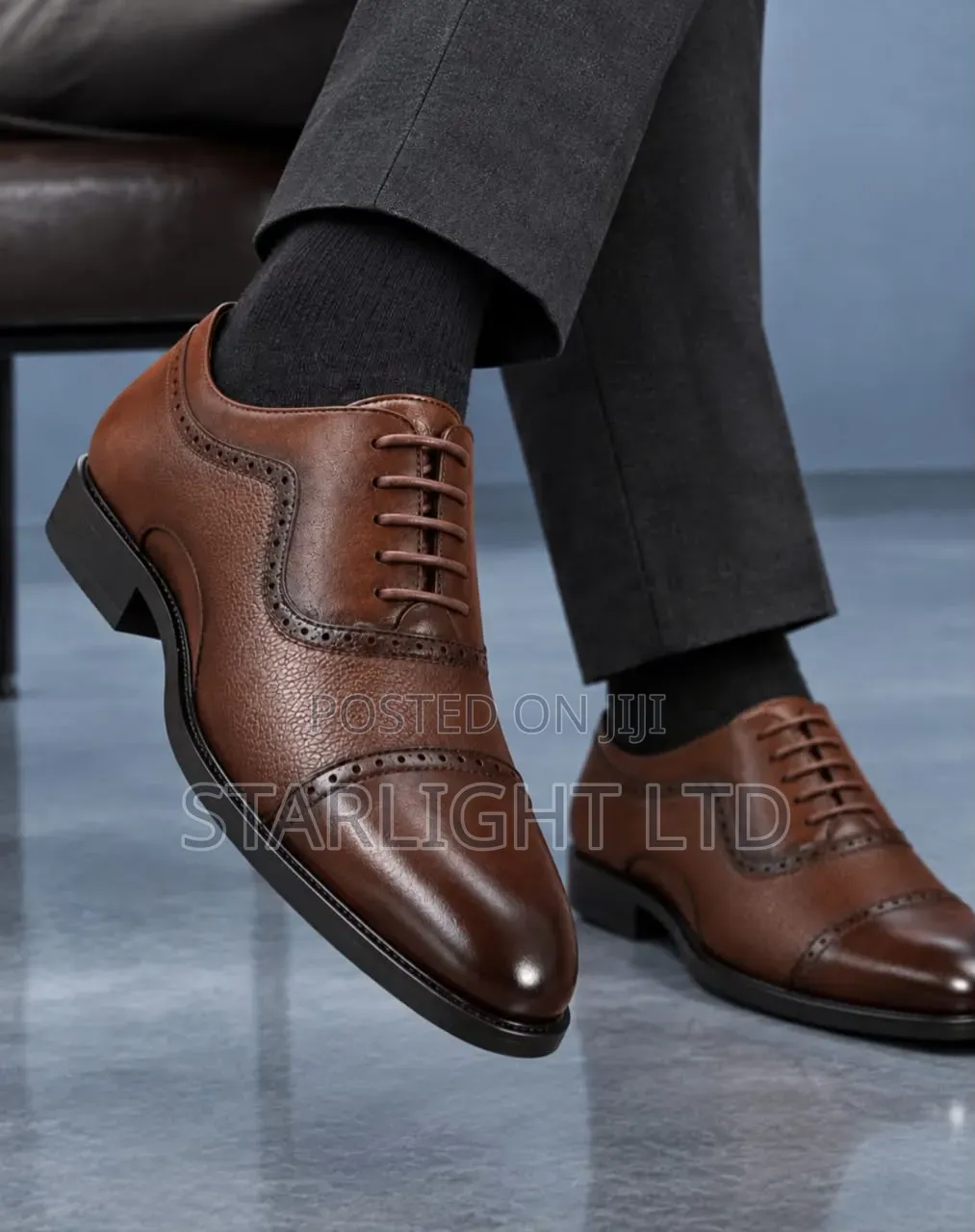 Mens Fashionable Leather Official Shoes 40-45