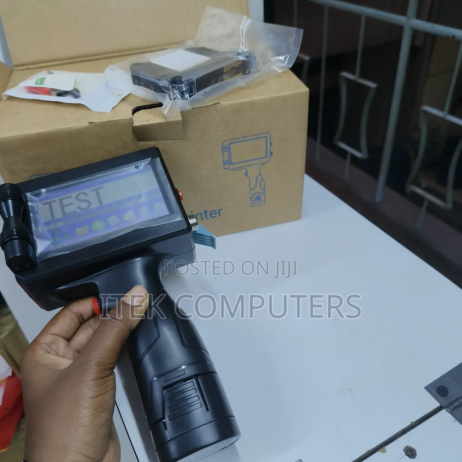 12.7mm Inkjet Printer for Food Packaging and Date Coding