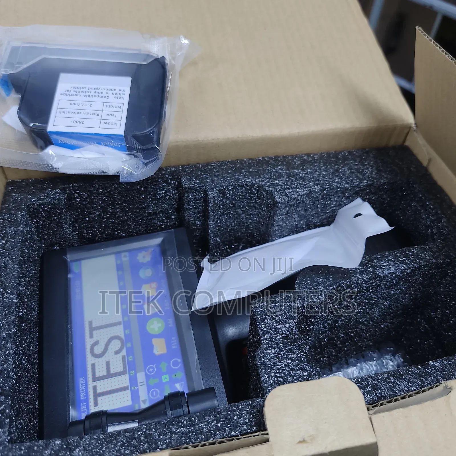 Handheld 12.7mm Printer for Glass Bottle Date and Code Printing