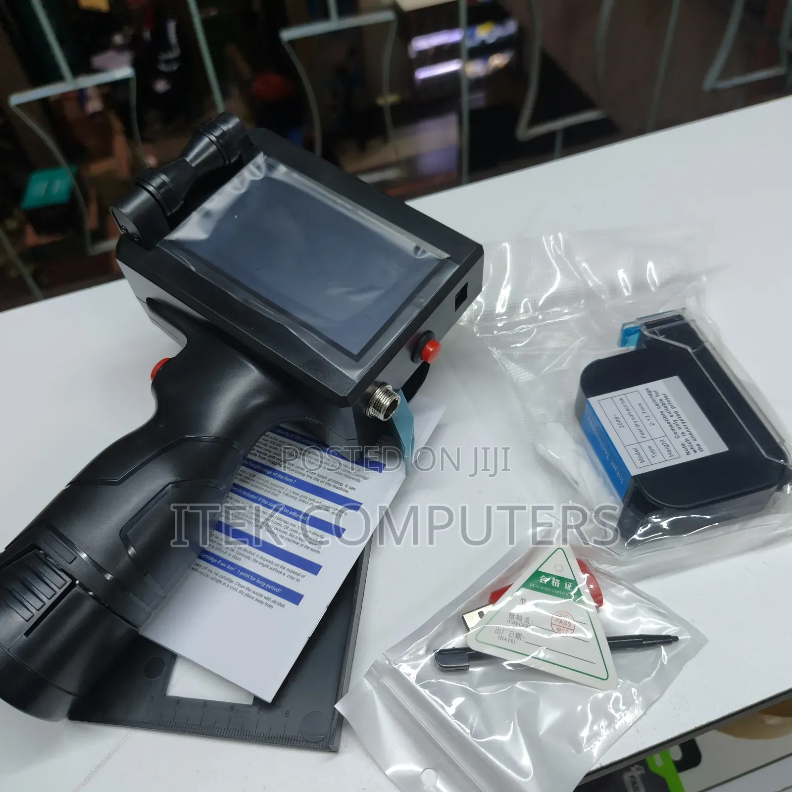 12.7mm Inkjet Coding Printer With Quick-Drying Printing Ink