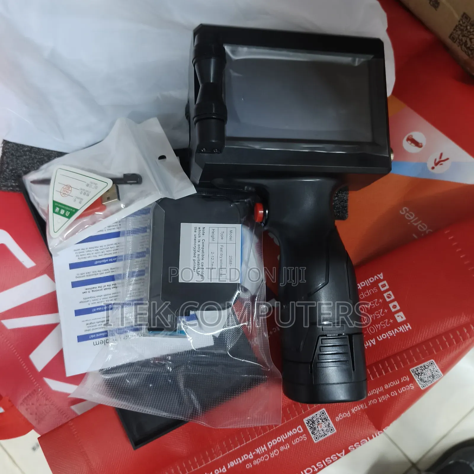 12.7mm Portable Inkjet Printer for Industrial Date Coding