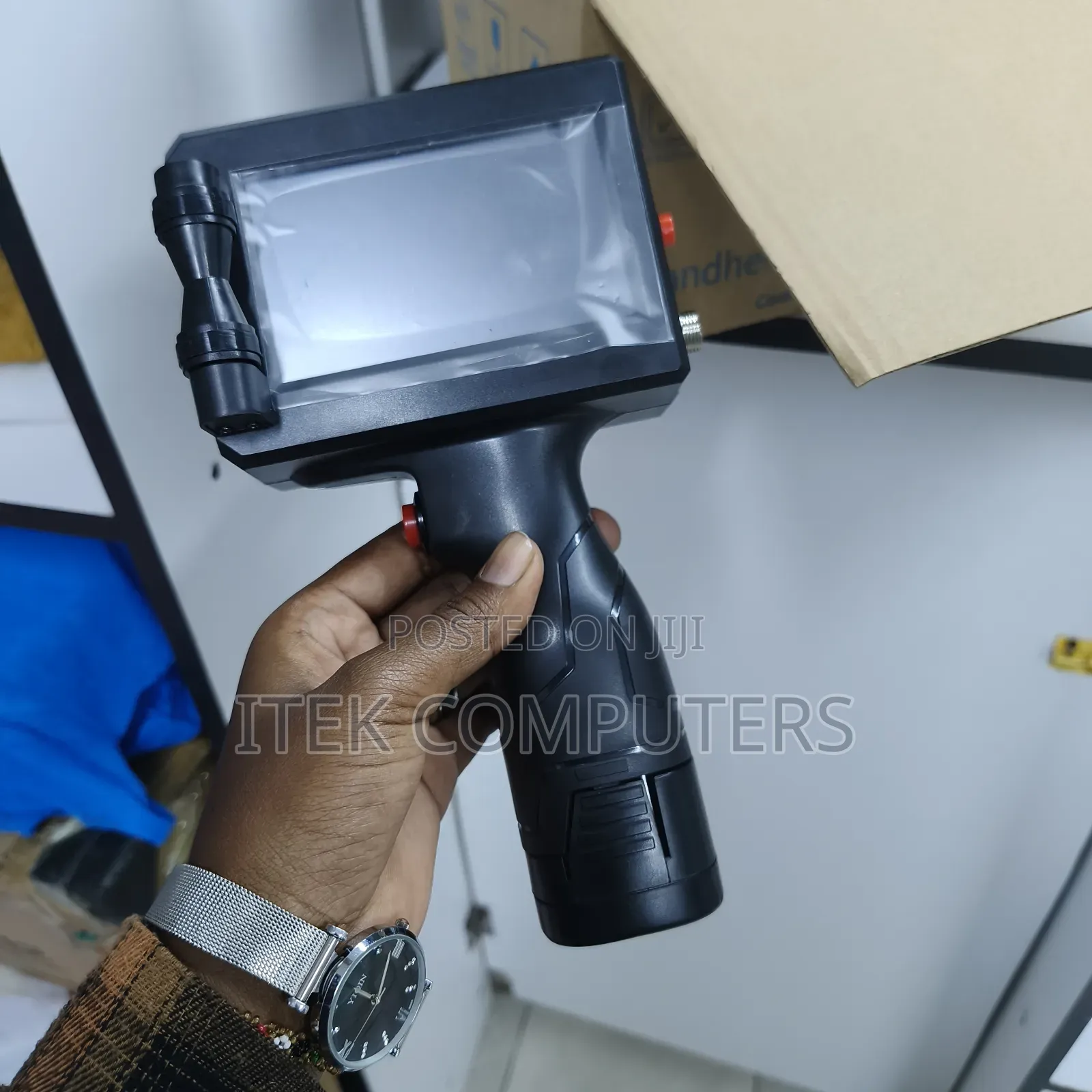 Compact Handheld Inkjet Printer 12.7mm for Product Marking