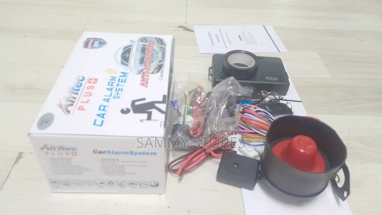 Car Alarm Anti-Hijack Security System – Afritec Plus