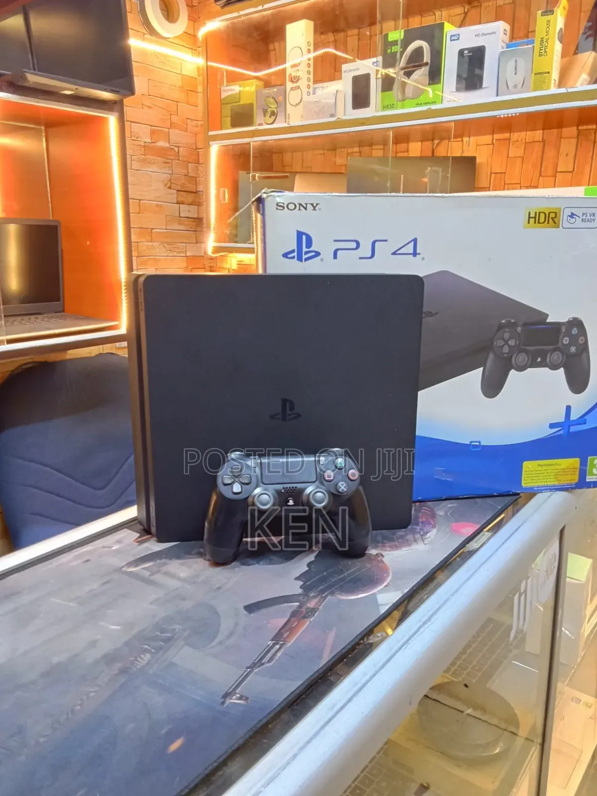 Slim PS4 Games and Controllers