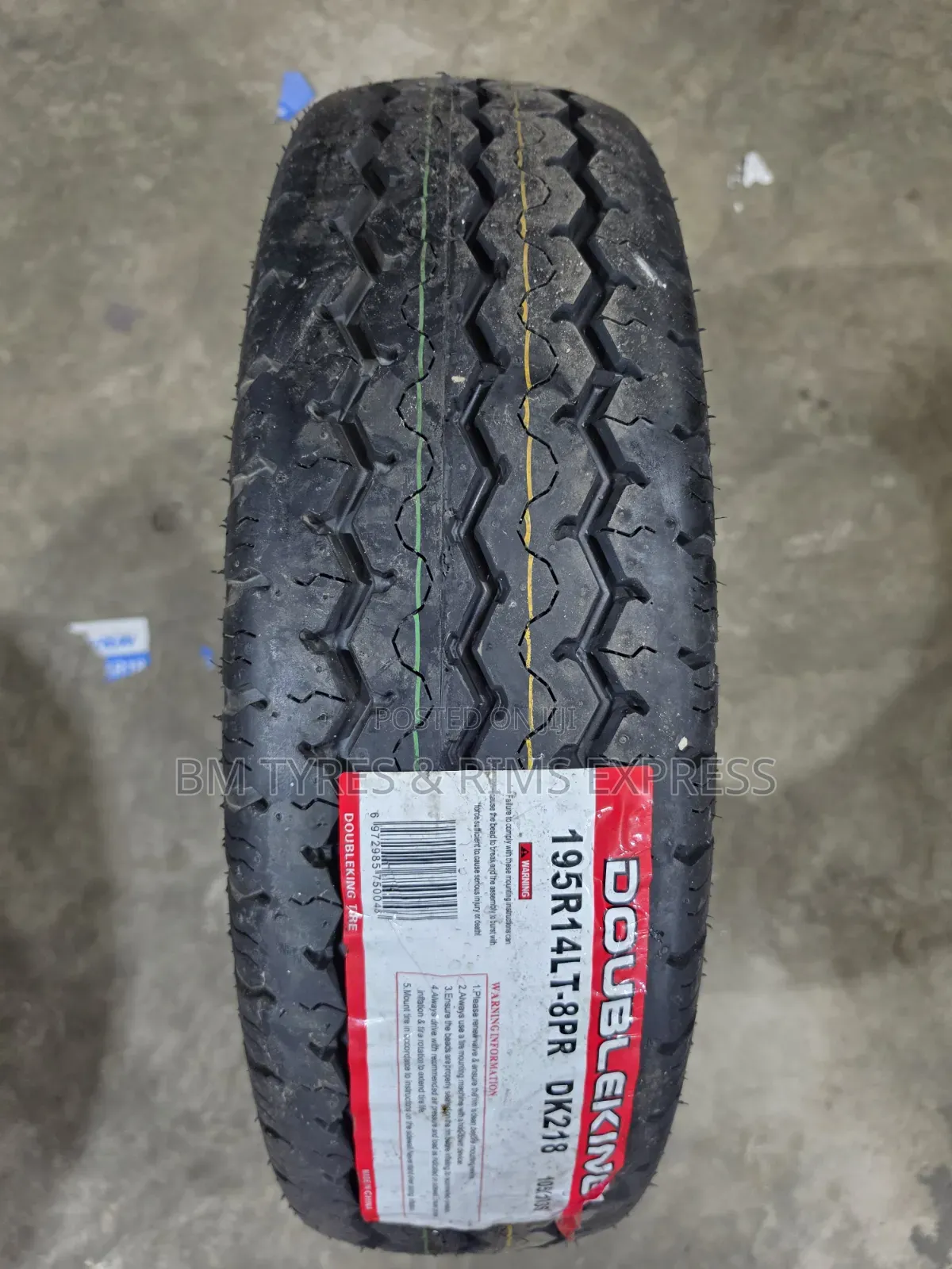 195 R14 Doubleking Tyres (Commercial)
