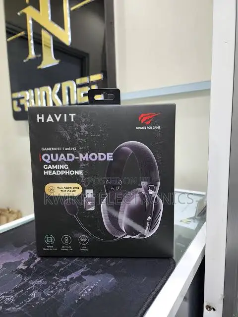 HAVIT Fuxi-H3 Black Wireless Gaming Headphones