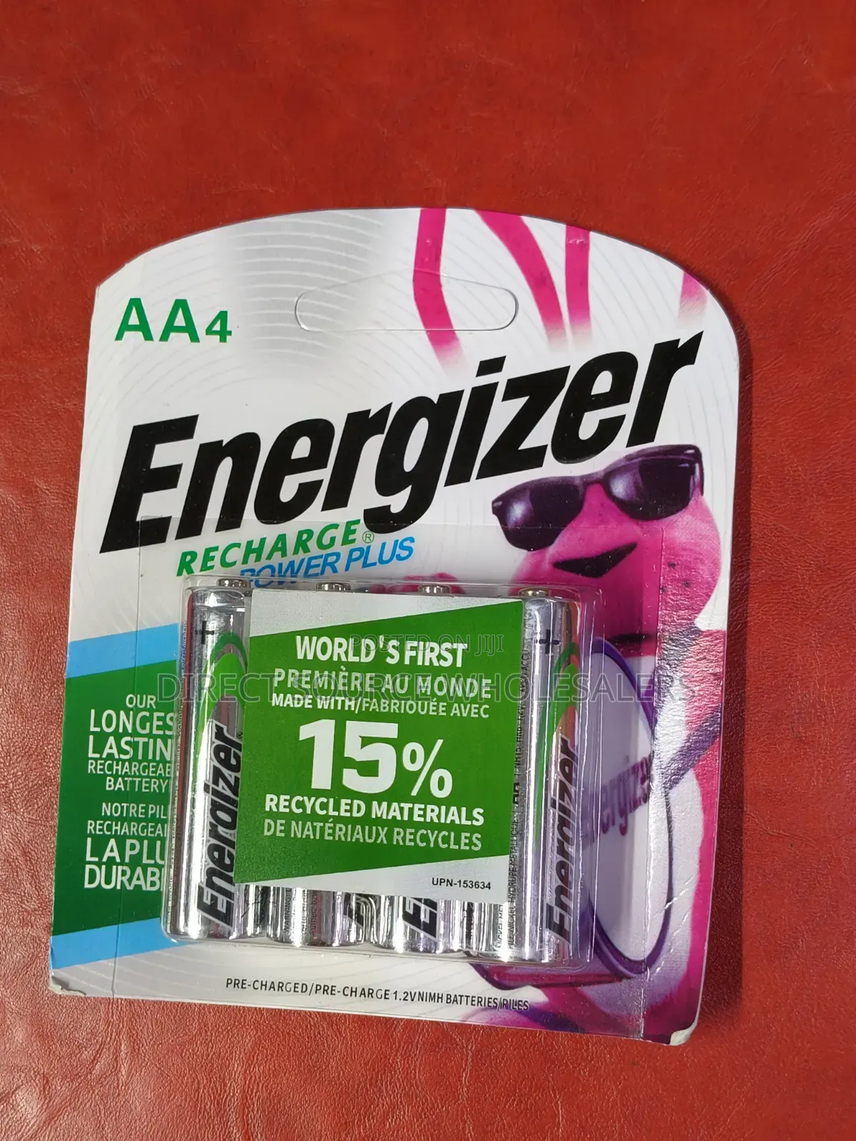 Rechargeable Energizer AA Batteries 4 Pack