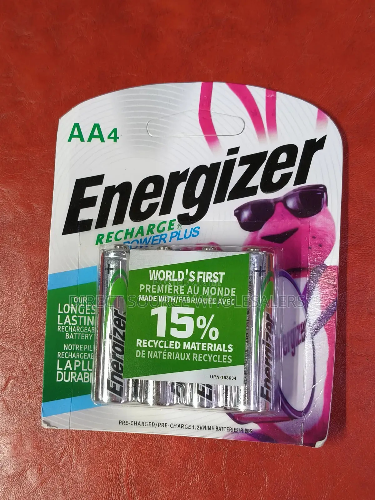 Energizer Rechargeable AA Battery Pack – 4pcs