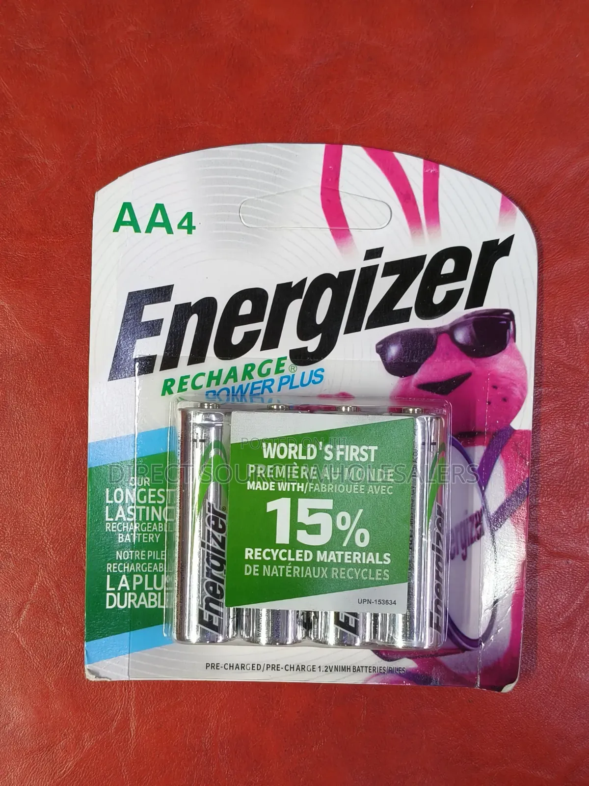 Energizer Rechargeable AA Battery Pack – 4pcs