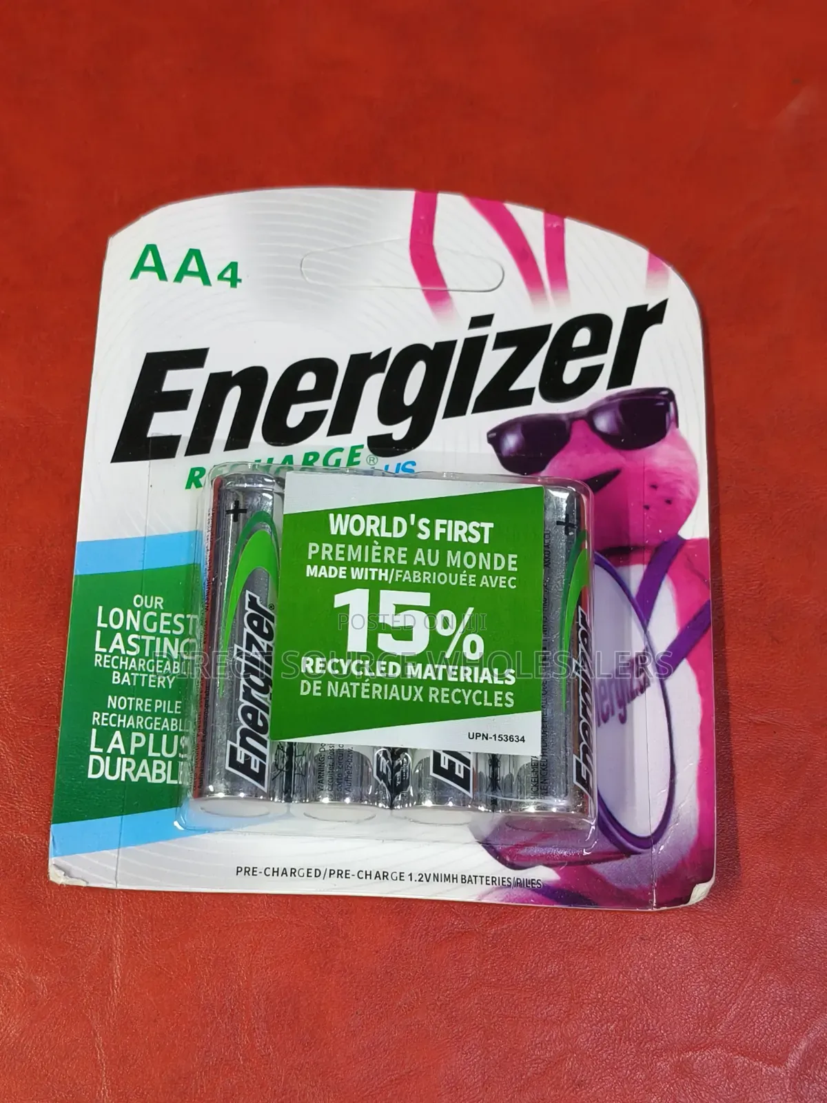 Original Energizer Rechargeable AA Batteries