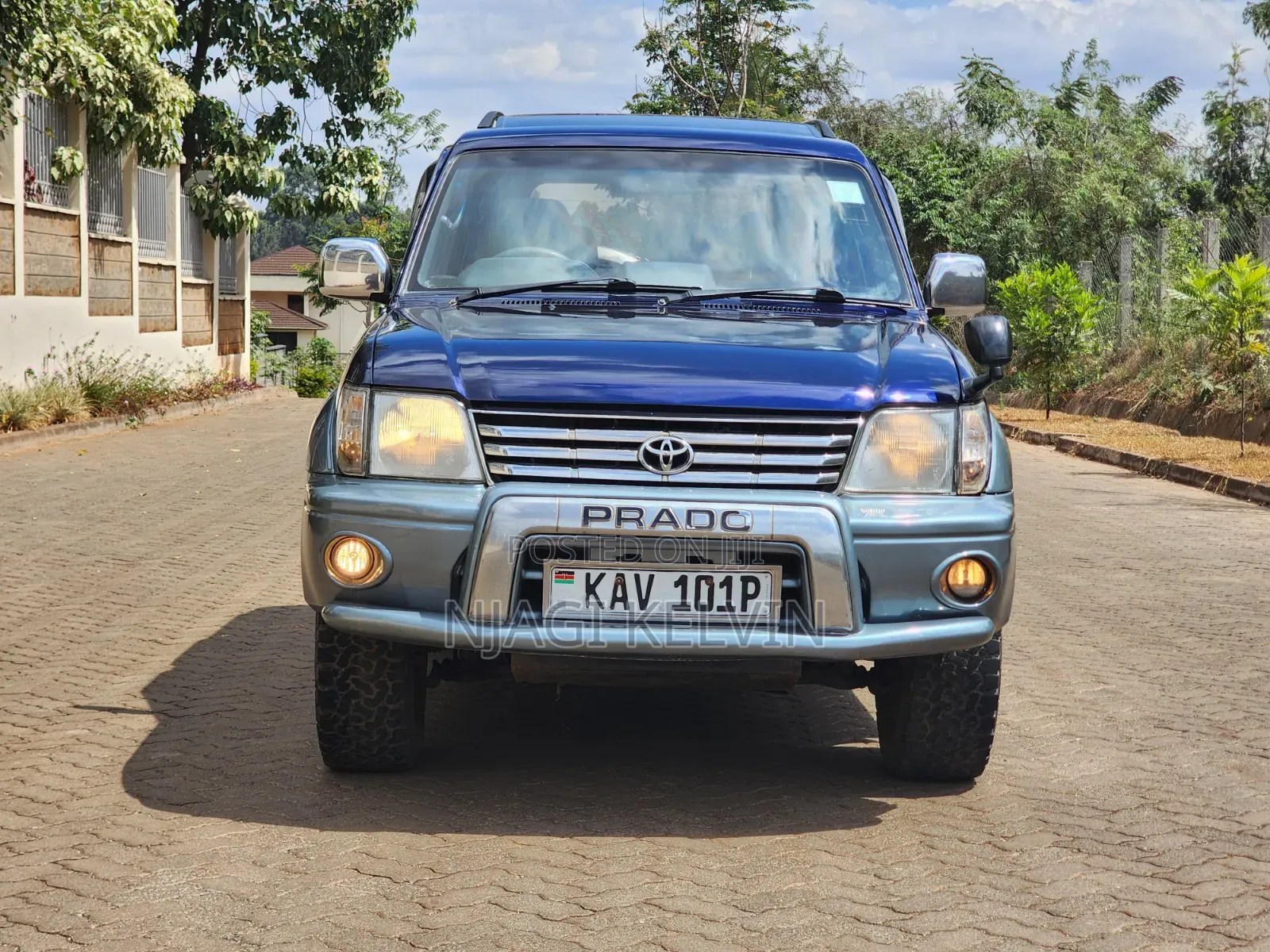Toyota Land Cruiser Prado 3.0 D-4D 5dr 2000 Blue