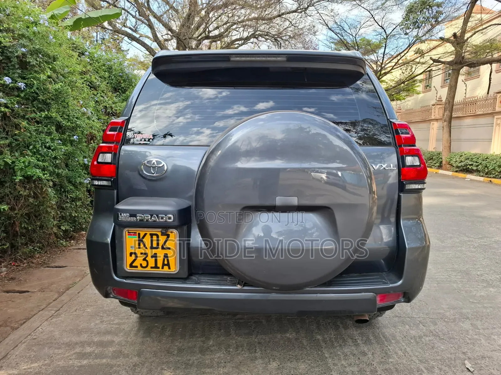 Toyota Land Cruiser Prado 3.0 190hp 2020 Gray