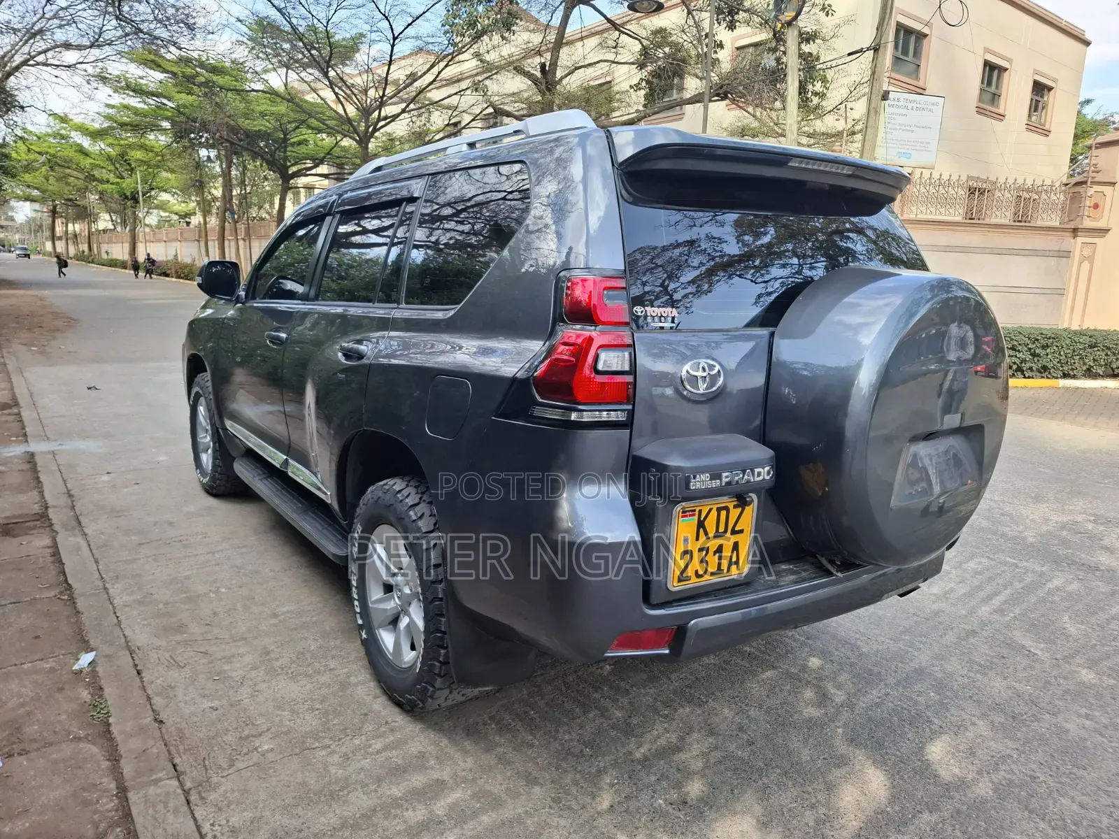 Toyota Land Cruiser Prado 3.0 190hp 2020 Gray