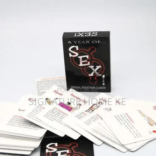 Adults Sex Position Game Cards