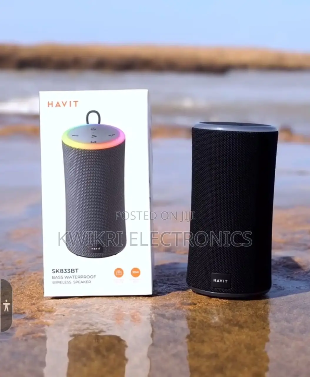 Havit SK833BT Portable Bass Waterproof Wireless Speaker