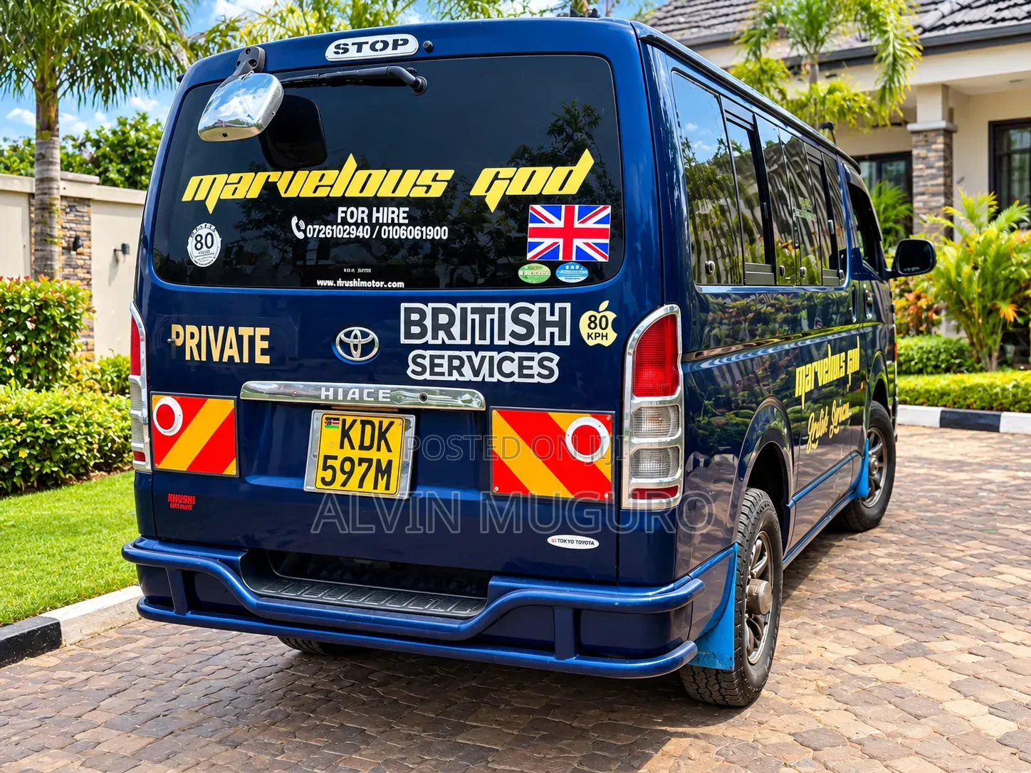 Toyota HiAce 2015 Blue