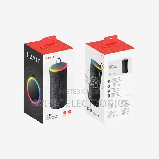 Havit SK833BT Portable Bass Waterproof Wireless Speaker