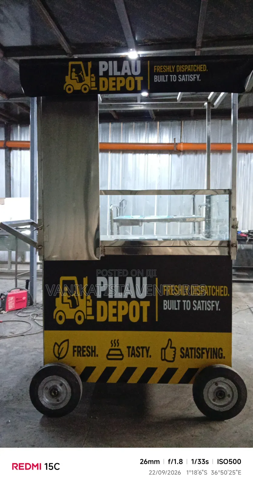Premium Food Cart Fabrication
