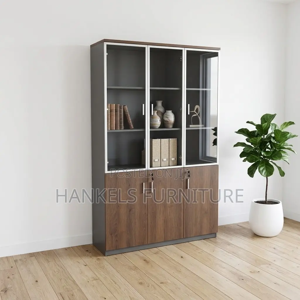 Executive Wooden Office Cabinet