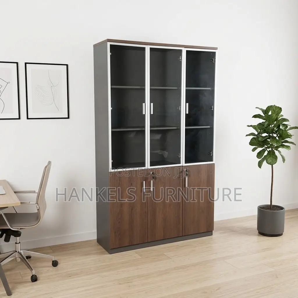 Executive Wooden Office Cabinet