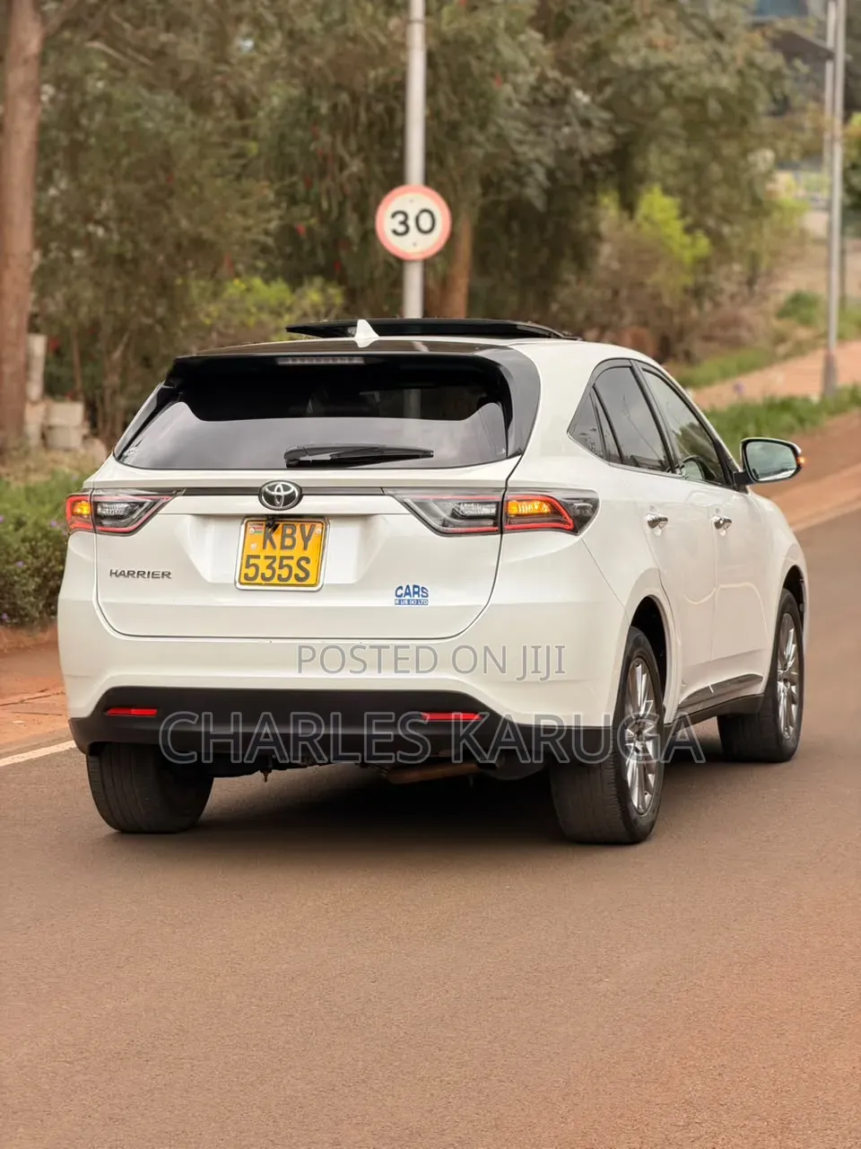 Toyota Harrier 2014 White