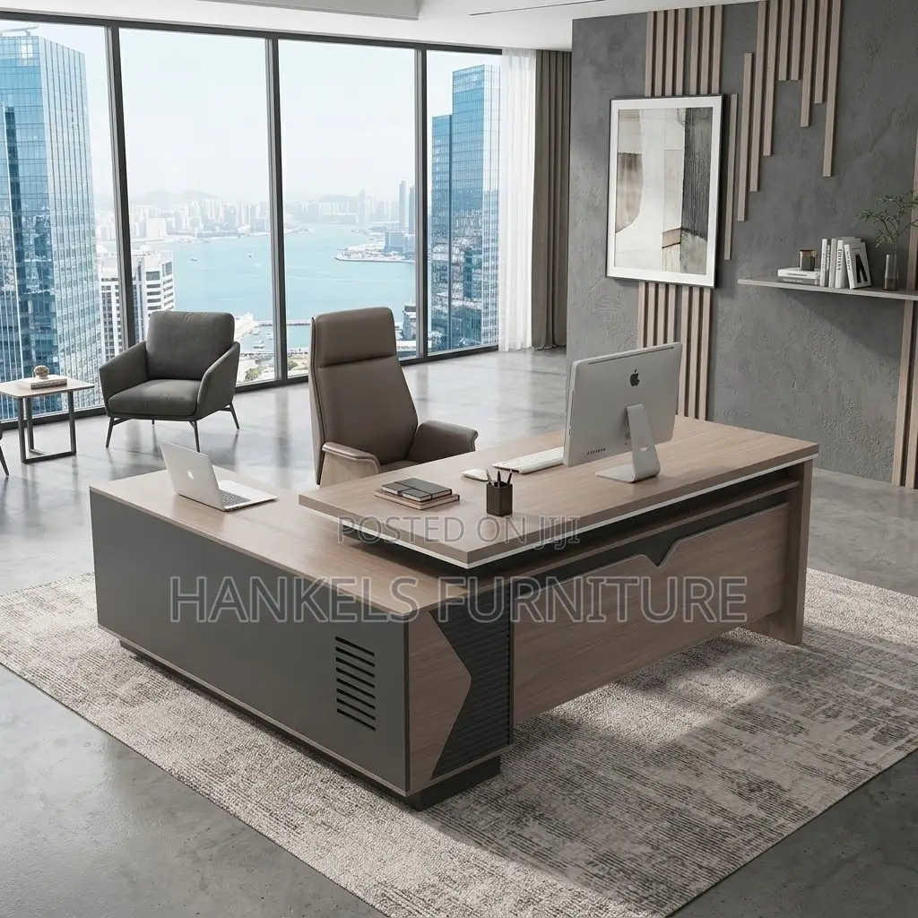 Modern Executive L-Shape Table