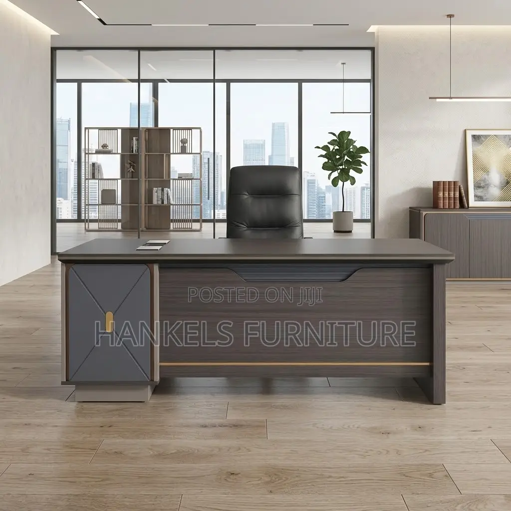 1.6m L-Shaped Manager Desk