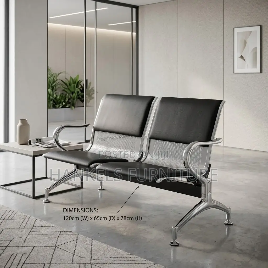 Modern 2 Seater Waiting Chair