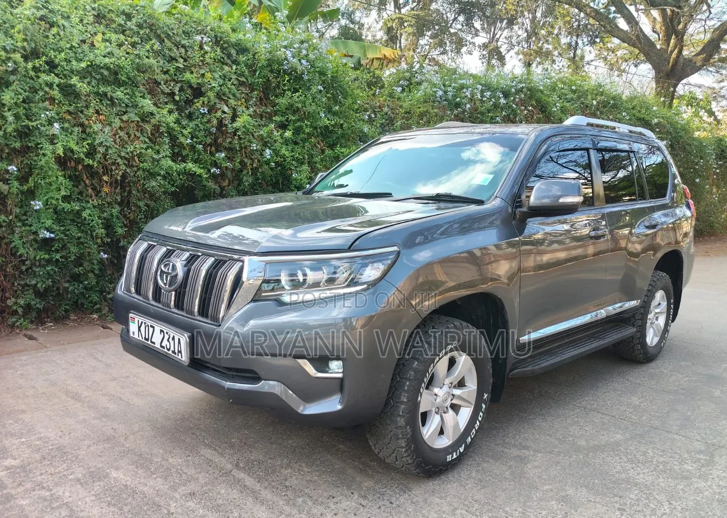 Toyota Land Cruiser Prado 3.0 190hp 2021 Gray
