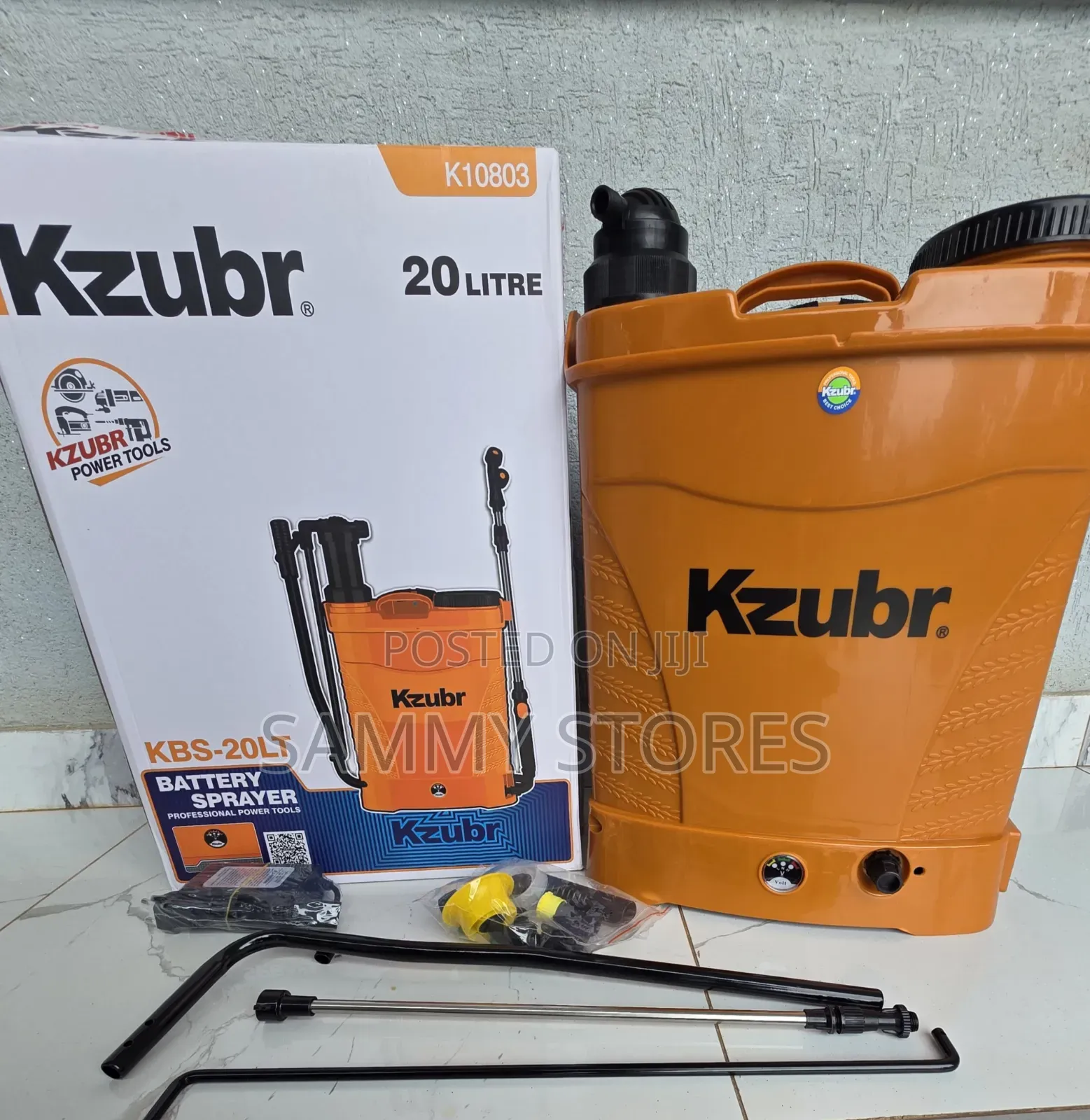 Kzubr 20L Electric Backpack Sprayer for Farm & Garden